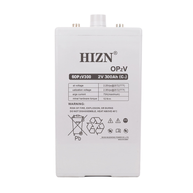 汇众电池 太阳能蓄电池密封蓄电池 OPZV 2V 300AH 管式胶体蓄电池