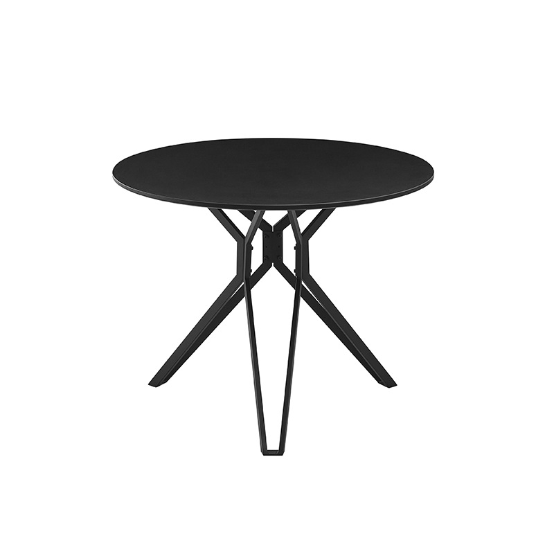 Mesa de comedor de madera Wal-Mart madera sólida tabla de comedor redonda mesa de comedor nórdica MDF