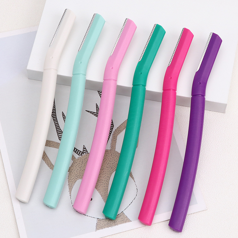 Straight handle eyebrow razor, sharp razor, eyebrow razor, eyebrow razor, long-lasting and safe beauty tool manufacturer wholesale