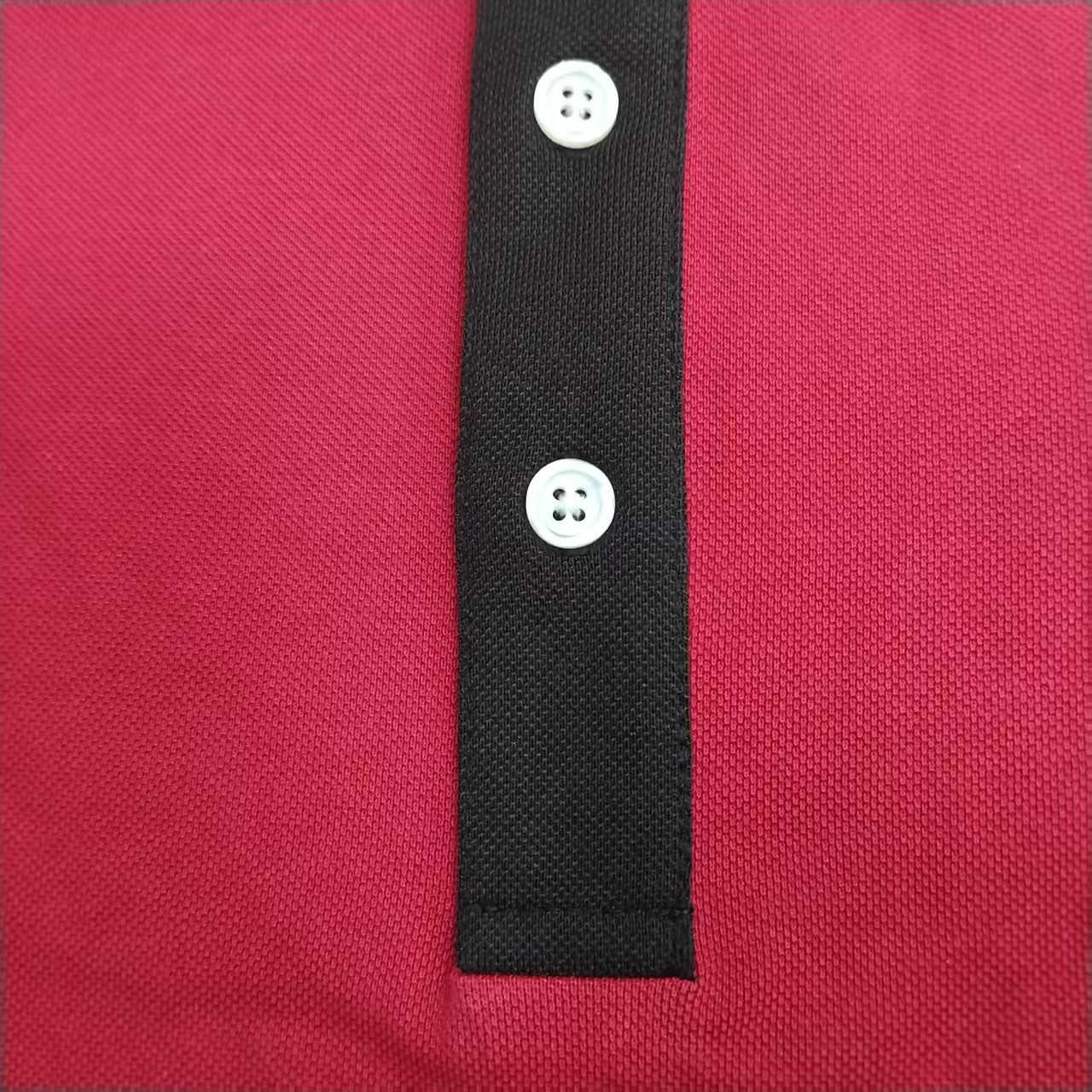 跨境精仿棉冰丝POLO衫T恤校服餐饮店工作文化衫定制印制LOGO