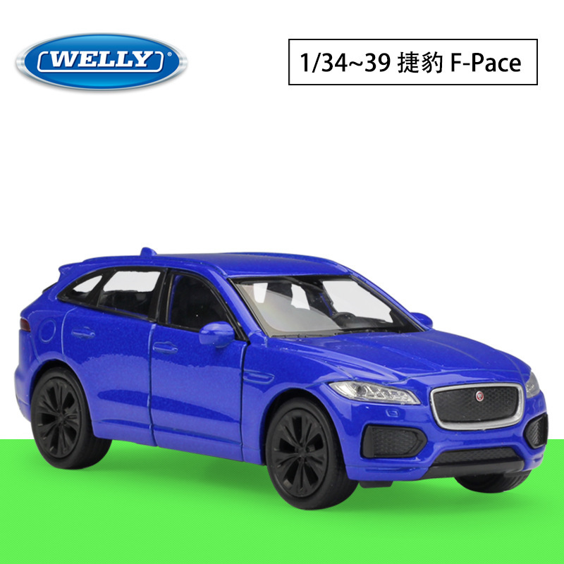 WELLY Willy 1:34-36-39 JAGUAR JAGUAR F-Pace simulation alloy car model WELLY Willy 1:34-36-39 JAGUAR JAGUAR F-Pace simulation alloy car model