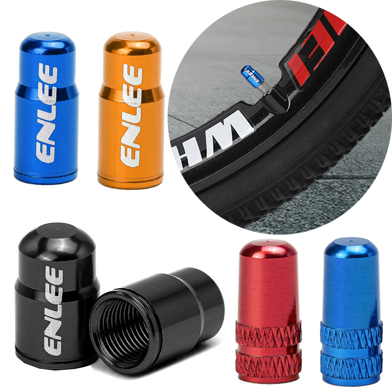 French-style bicycle valve cap, multiple colors, aluminum alloy, beauty mouth dedicated valve cap, valve cover, cross-border