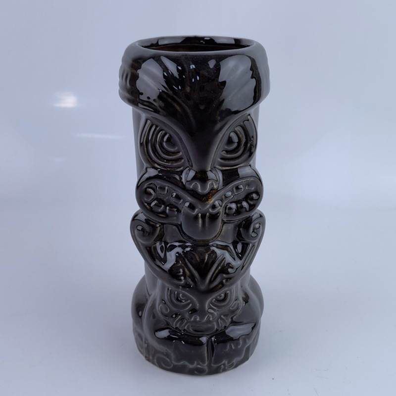 Selección estricta de tazas de cóctel hawaiano, tazas de cerámica de papagaios azules, tazas de esqueleto de zombis, tazas de red