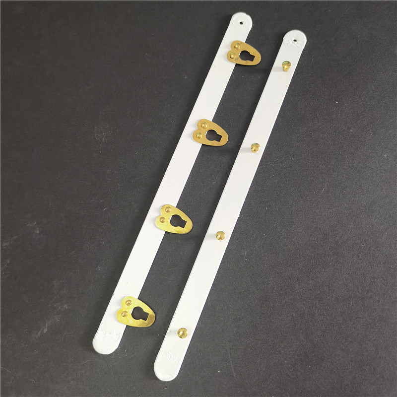 4扣20cm宫廷束身衣金属镜面排扣镀金色银色现货骨衣扣