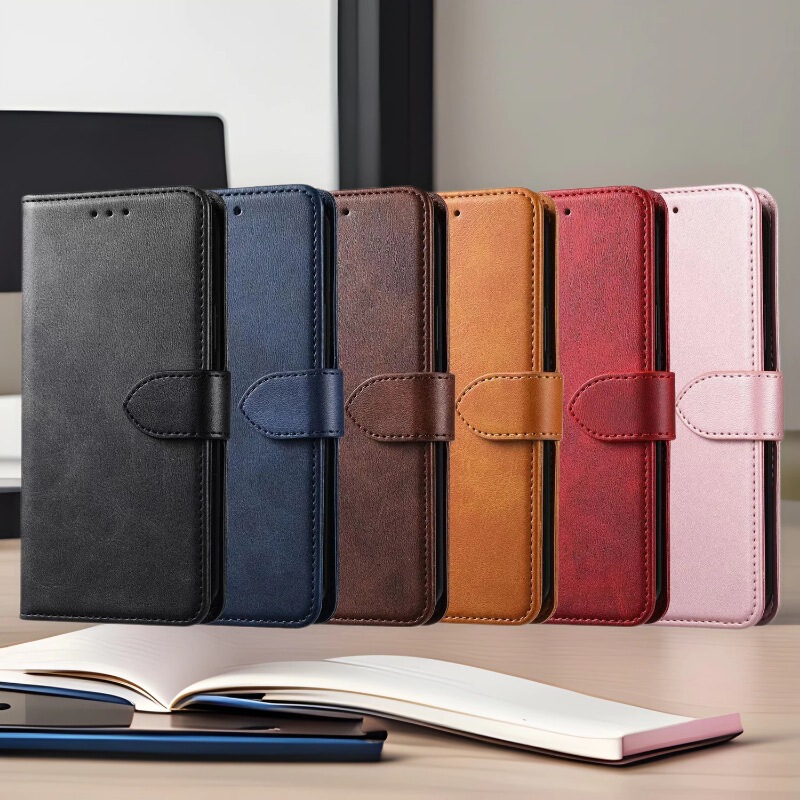 Suitable for Iphone17 Wallet Leather Case 8Plus Mobile Phone Case Calfskin Protective Cover Card Insert Iphone15Pro Suitable for Iphone17 Wallet Leather Case 8Plus Mobile Phone Case Calfskin Protective Cover Card Insert Iphone15Pro