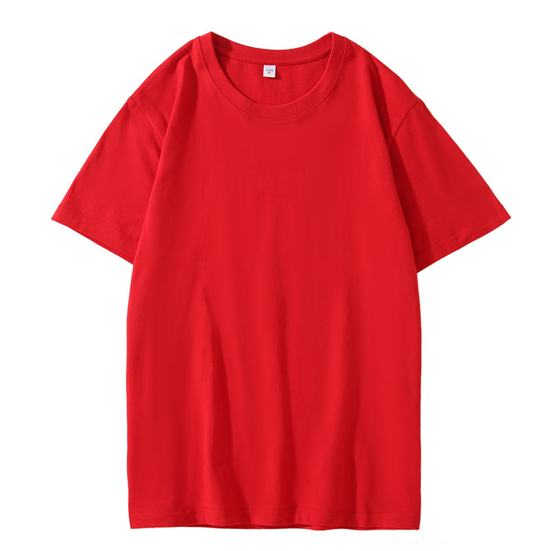 Camisa electoral de manga corta con cuello redondo, camisa cultural del equipo, ropa de clase, ropa de trabajo, ropa de trabajo, camisa publicitaria, camiseta de algodón puro, logotipo personalizado