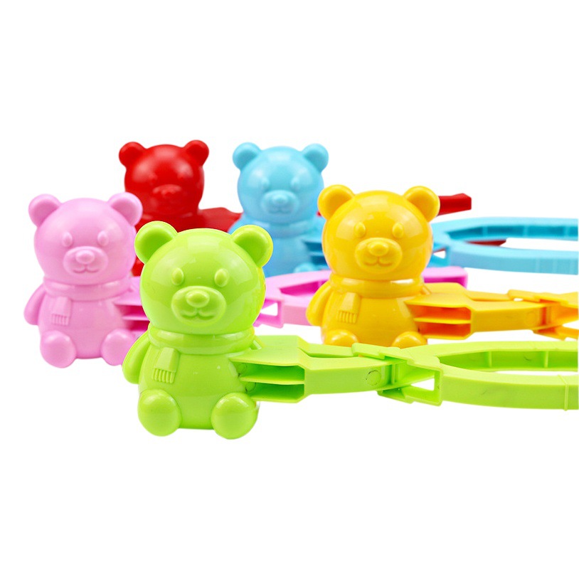 Juguetes de bola de nieve para niños, pelotas de nieve, juguetes de nieve, pinzas de pato, herramientas de muñeco de nieve al aire libre de invierno