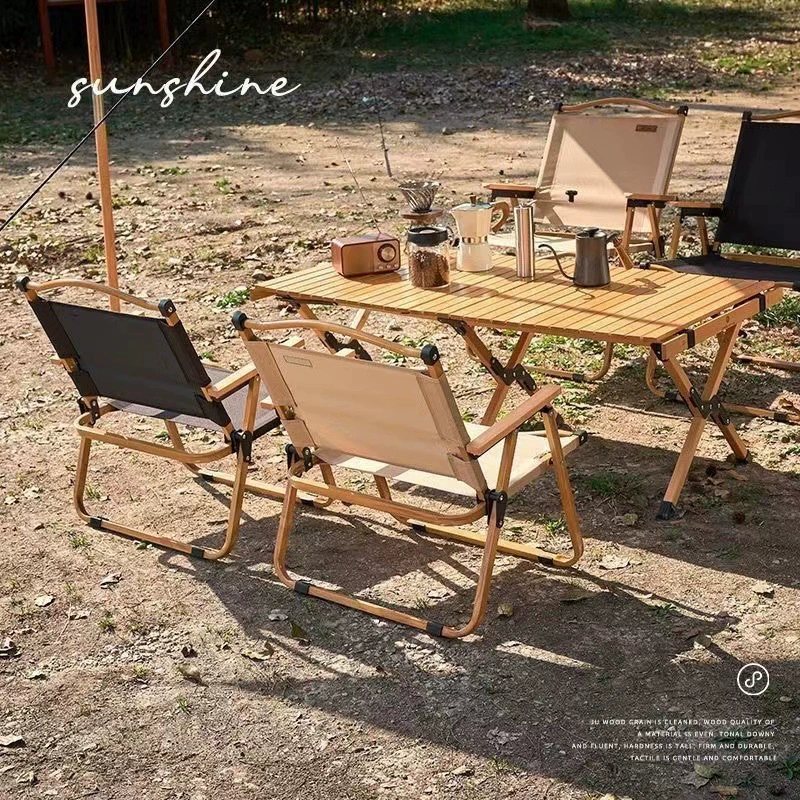 Складной стул Kermit для улицы, кемпинга, пикника, рыбалки, портативный, сверхпрочный, из углеродистой стали