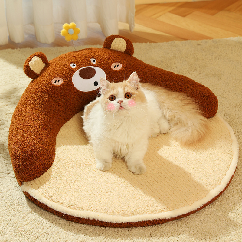 Colchón de esponja de algodón cálido y espesado para perros de otoño e invierno personalizado