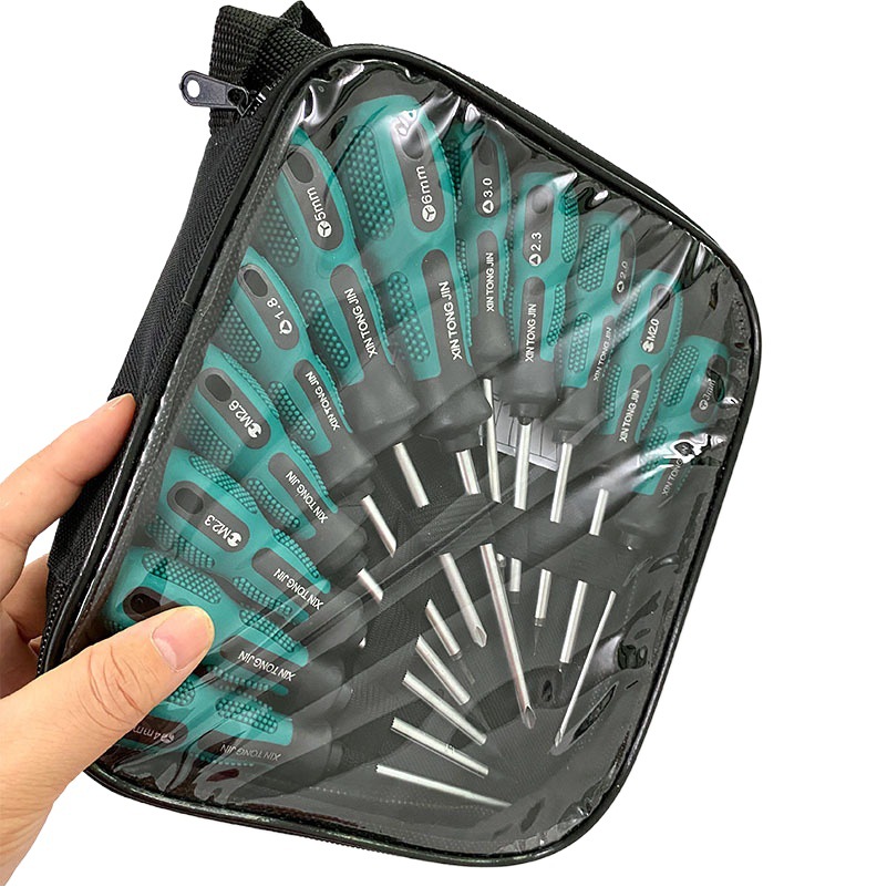 Destornillador en forma especial herramienta de mano de calidad profesional triángulo en forma de U destornillador de reparación en forma de Y traje Xin Tongjin