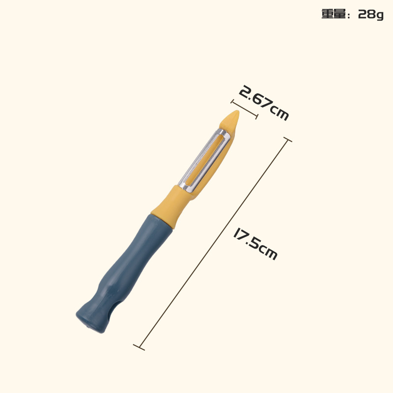 Cuchillo de cocina cuchillo de raspado manzana papas casero artefacto de raspado de acero inoxidable multifuncional raspado calabaza raspado
