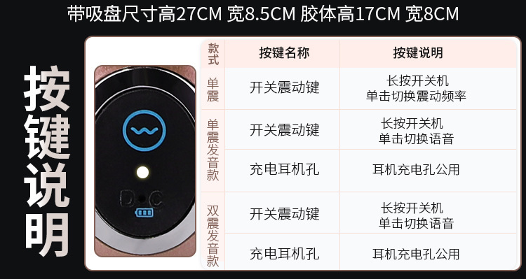 Mystery Fantasy 001 Vibrating Male Masturbator with Suction and Sound — detail image 31