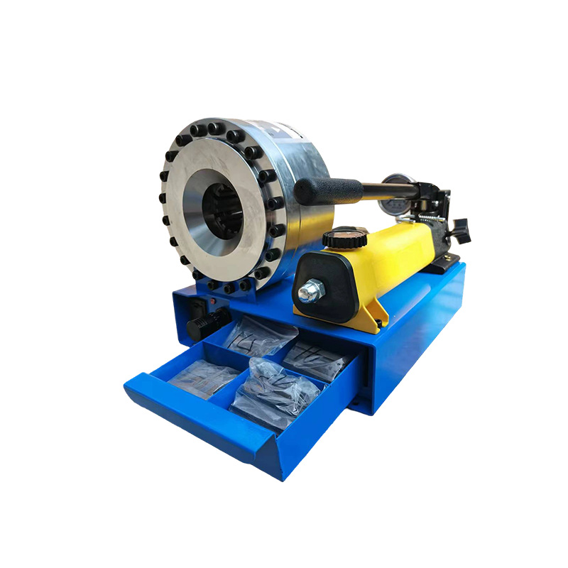 versión actualizada pequeña máquina de retracción portátil manual de tubería hidráulica de alta presión de tubería de cerveza de retención portátil de retracción de tubería