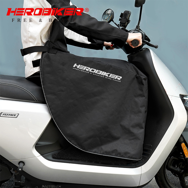 Duvet de motocicleta de invierno calentamiento y veludo para motocicleta al aire libre impermeable a prueba de frío para motocicleta Duvet de viento