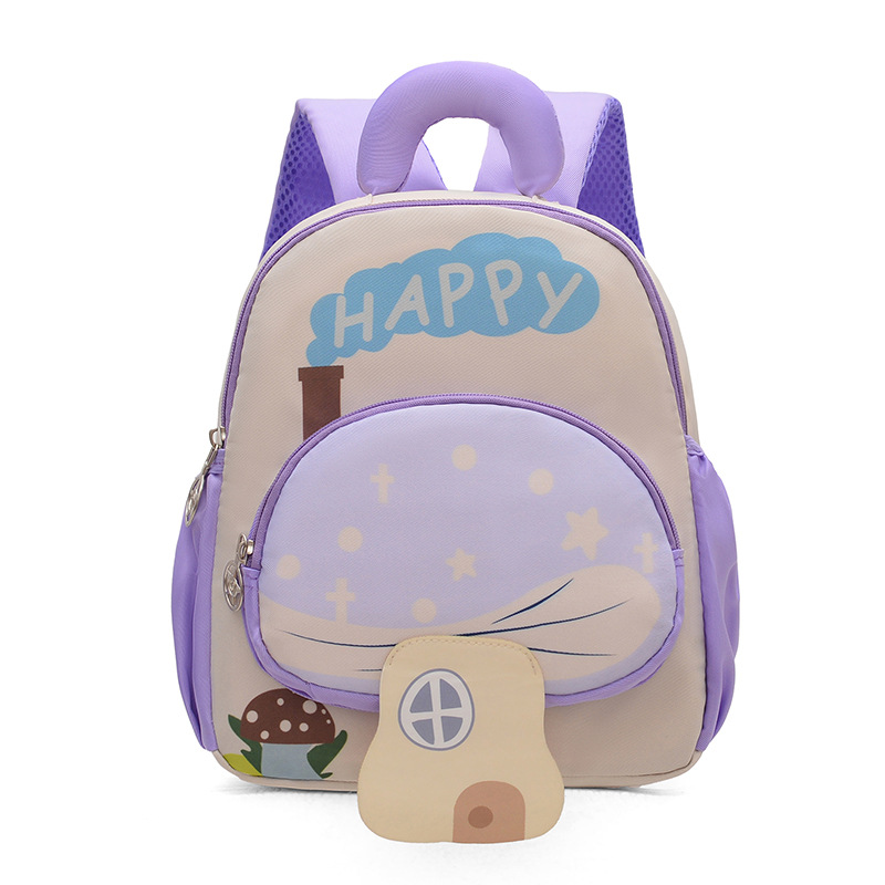 Preescolar mochila infantil jardín de infantes caricatura mochila para niños 2025 nueva mochila transpirable para niñas lindas