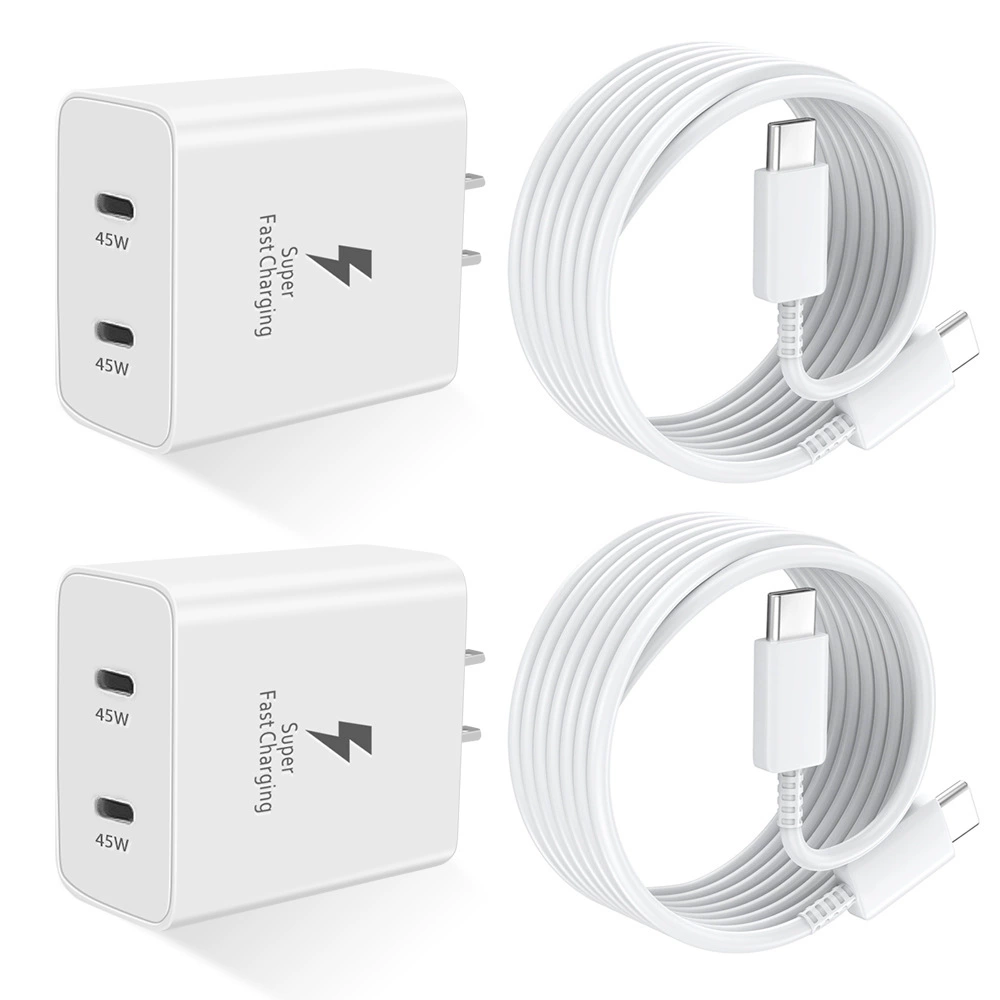 Зарядное устройство 45W для Samsung, Apple, Huawei