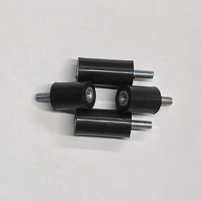 橡胶制品缓冲垫方撞脚减震降噪音螺丝胶垫橡胶减震器