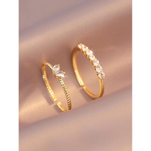 R 72662 Diamond love ring set ���갮�Ľ�ָ��װ�羳��ó��