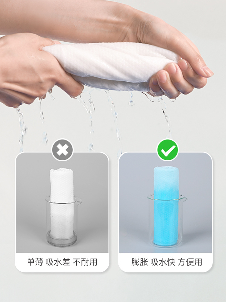 Disposable bath towel for traveling