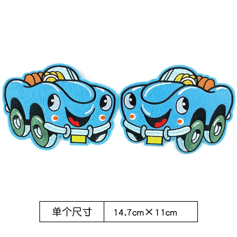 Big cartoon down jacket, mosquito net, children's stickers, with embroidery
