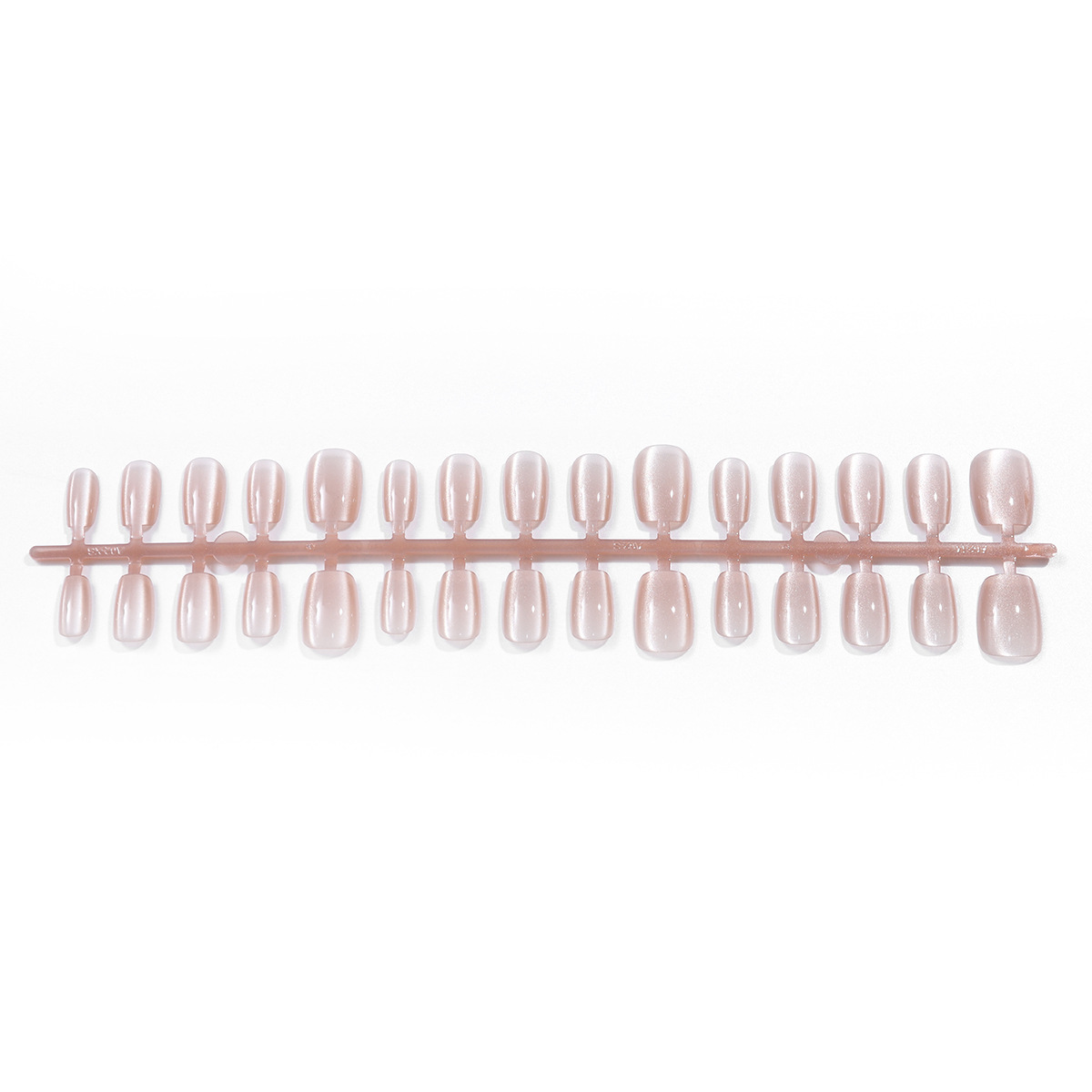 Nuevo 10 piezas de cristal de hielo transparente ojos de gato usar uñas falsas sensoriales avanzadas ojos de gato parche de uñas manuales