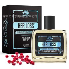 国境を越えて人気の高い「Top Shelf Her Loss」フェロモン香水、メンズコロン、持続性のある香り、50ML