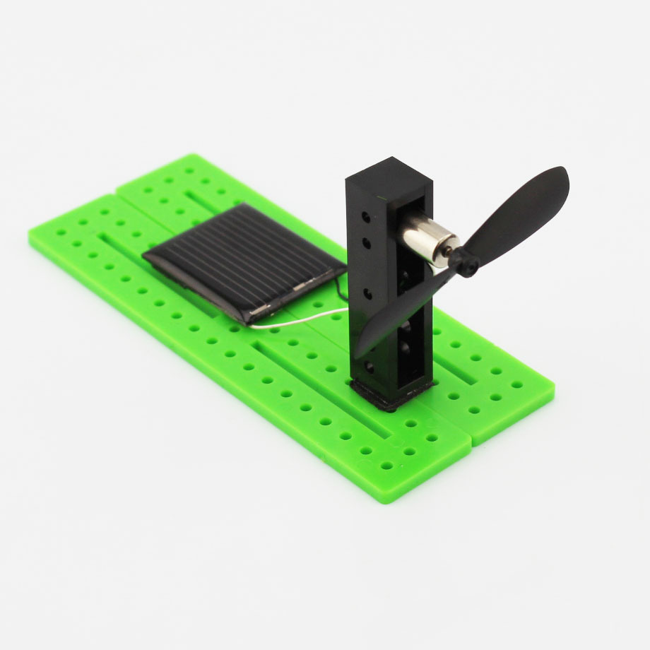 Experimento de generación de energía solar A2