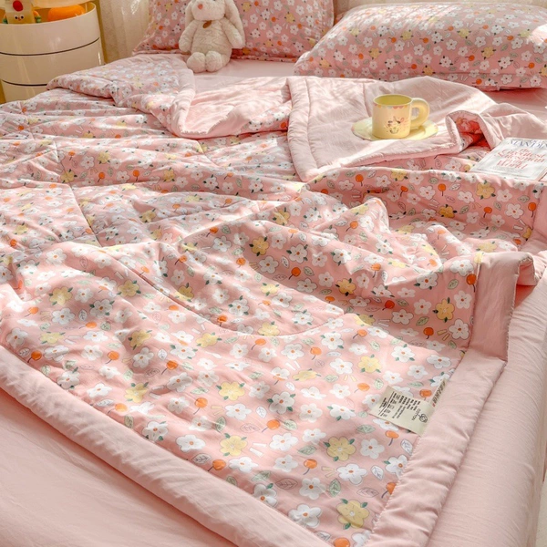 Flower-shaped, fuchsia, cotton