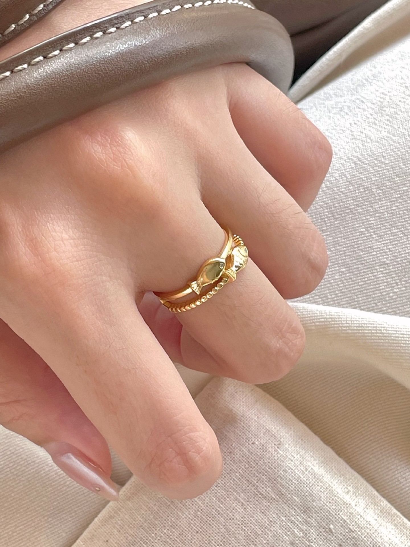2g Weight Rings Classification Adjustable Ring Size 1 Piece Quantity Daily Occasion 925 Sterling Silver Material Fish Pattern Women's Gender Simple Style Style 925 Sterling Silver Fish Rings 925 Sterling Silver Rings 2