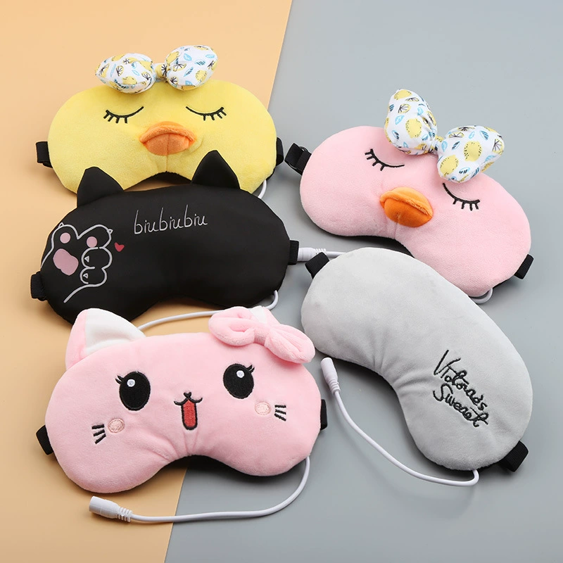 Сонная маска, компрессия с USB-зарядкой, ночная повязка, патч против усталости глаз, подарок на день рождения