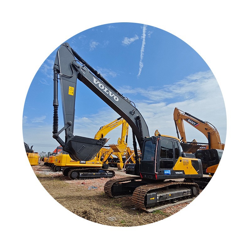 Volvo EC210 Excavadora de martillo triturador Excavadora de compras directas transfronterizas
