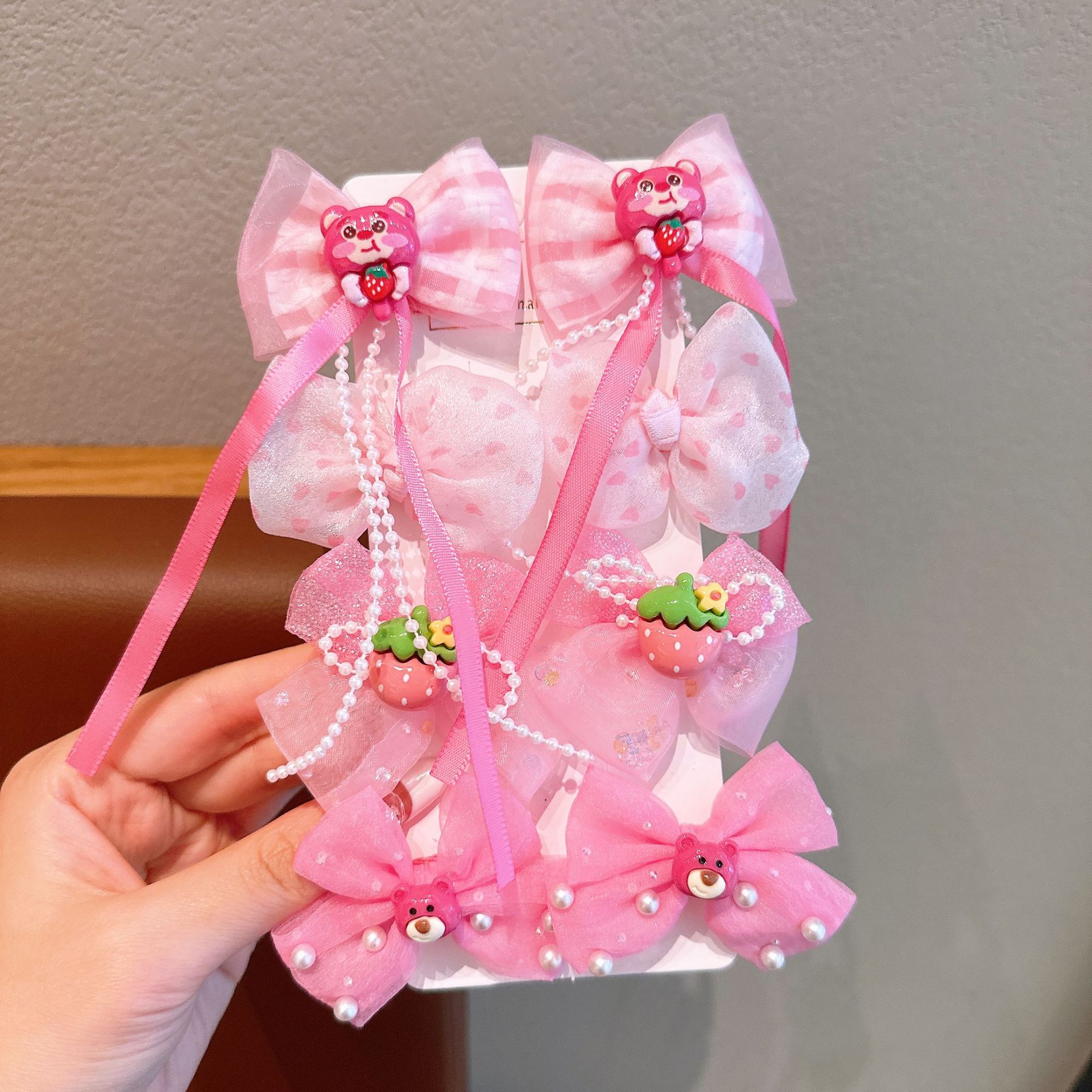 Joyas para el cabello de bebé princesa arco de mariposa tarjeta de cabello de niña pequeña caricatura lateral rotura abrazadera de cabello Sanliou abrazadera de cabello para niños