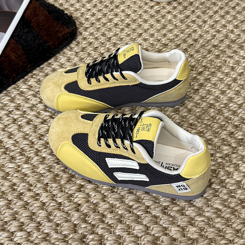 2025 New Autumn Thin-Soled Height-Increasing Shoes, Women's Fashionable Versatile Casual Soft-Soled German Training_vogvips.com