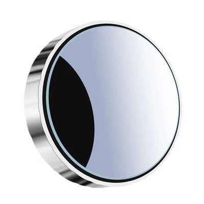 area omni-directional auxiliary mirror suction — Large field of view rear view auxiliary mirror