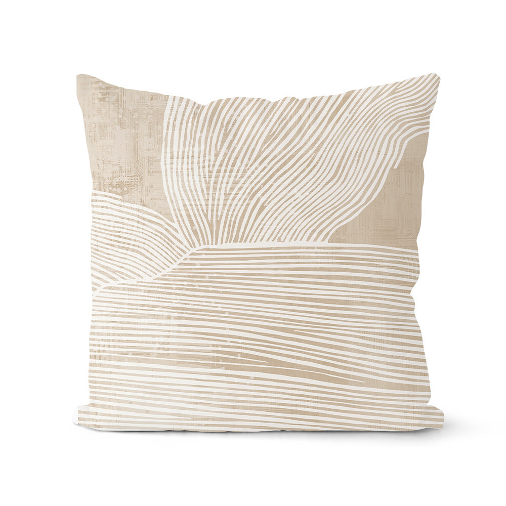 Amazon explosión almohada de impresión geométrica en blanco y negro almohada de decoración interior sofá cojín de cama almohada de cabeza image 10