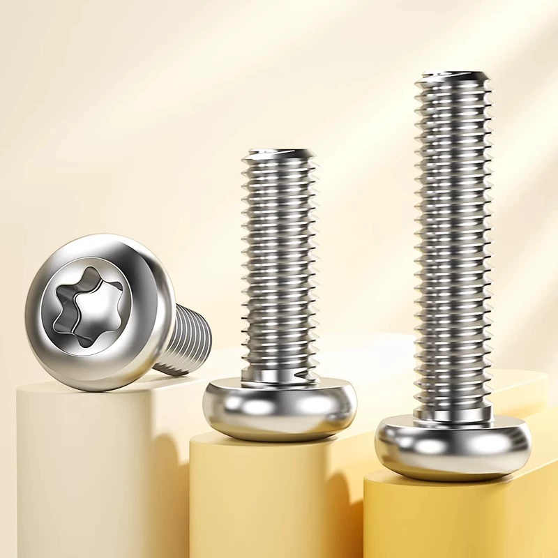 304 нержавеющая сталь круглая головка внутренняя слива винт головка слива винт противоугонный болт M1.6M2M3M10