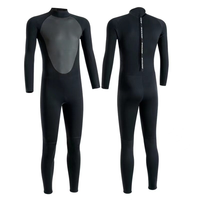 潜水服1.5毫米湿式水域救援服3毫米浮潜保暖衣游泳冲浪服水母服