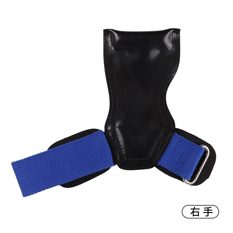 Protector de palma de goma, protector de palma centrado, pull-up, antideslizante, protector de palma de goma resistente al desgaste, pulsera de piel de vaca