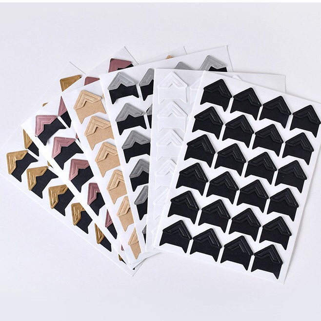 Amazon cross-border dedicated to DIY photo album accessories photo corner stickers photo corner stickers Amazon cross-border dedicated to DIY photo album accessories photo corner stickers photo corner stickers