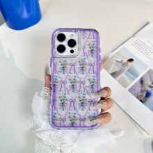 源头工厂适用SAMS26PLUS镂空打图滴胶S26UltraTPU啤色挂饰手机壳