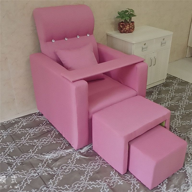 Sofá cama de terapia de pies de belleza ocio sauna sofá baño de pies tienda de lavado de pies cama de baño de pies injerto de pestañas sofá sillón image 5