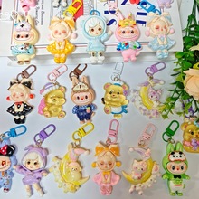 卡通夜光小熊塑脂三丽鸥公仔钥匙扣挂件拉布布包挂饰萌粒女孩批发
