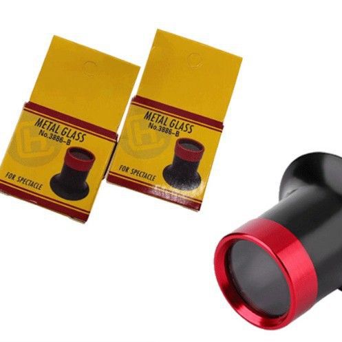 修表工具 NO.3386 放大镜 3倍5倍10倍15倍玻璃寸镜 目镜铝制外壳