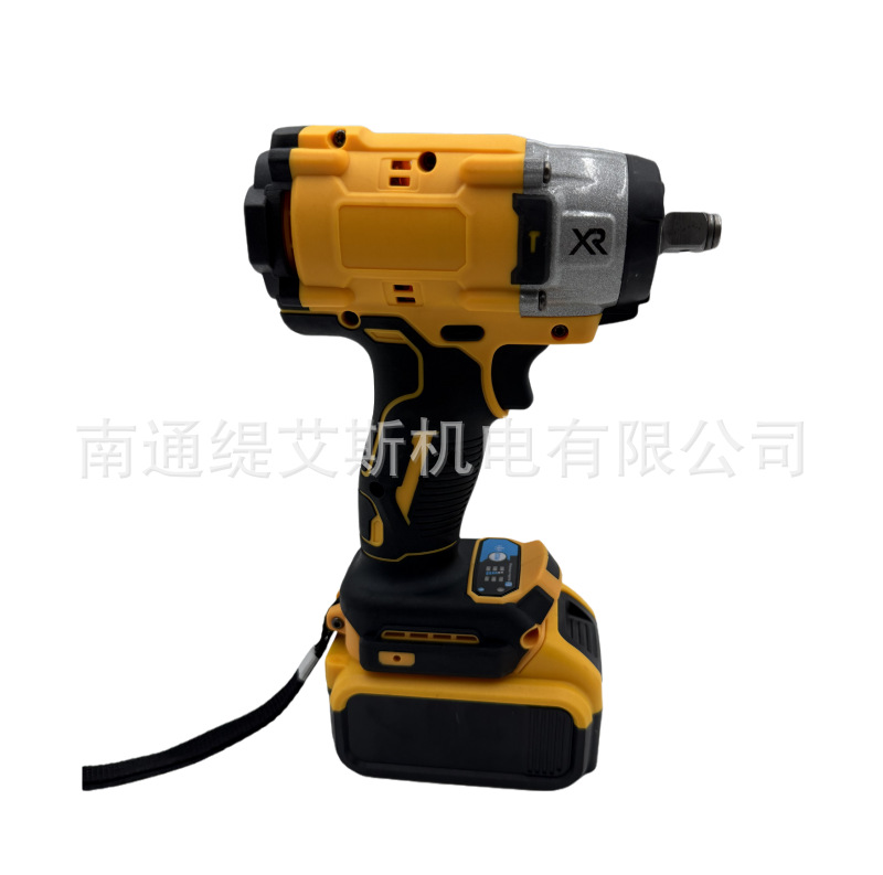 Llave de impacto de batería de litio sin escobillas especial transfronteriza, juego de llave eléctrica de alta potencia para carpintería doméstica multifuncional