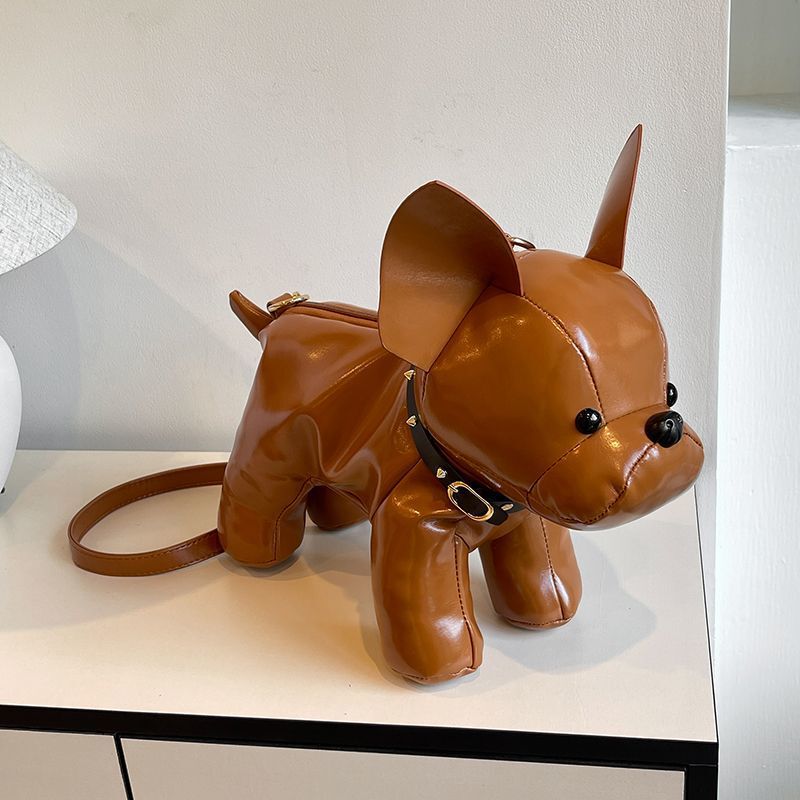 新しい子犬バッグ、クロスボディ、かわいいペット、ファッショナブルで多用途な携帯電話バッグ、漫画のバックパック、男性と女性向けの遊び心のある個性|undefined
