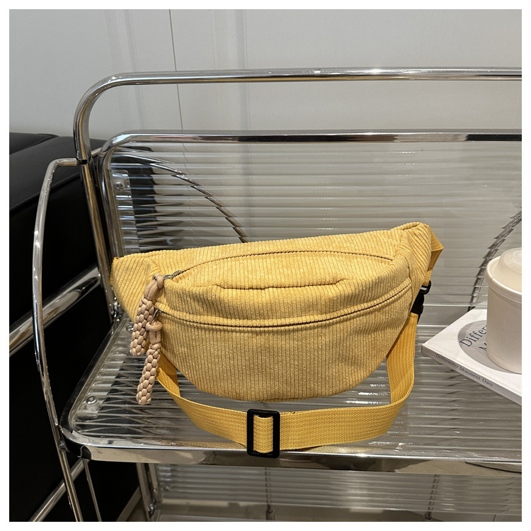 Casual simple bolso de hombro, bolso de pecho, bolso de ocio, bolso de verano para mujeres 2025, nueva moda de bolso de nicho deportivo