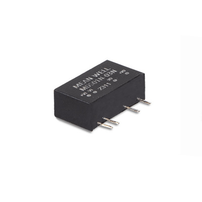 明纬开关电源 MDS01L-05N 1W SIP封装DC-DC医疗级非稳压转换器