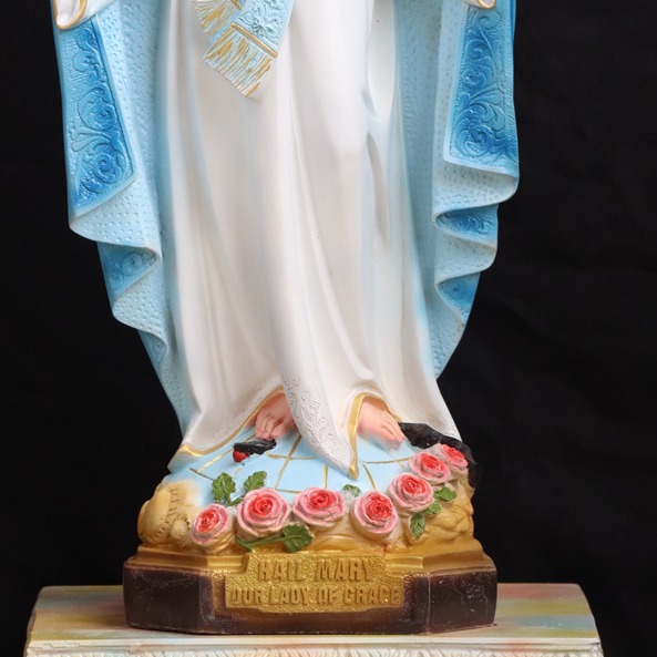 70cm con sombrero sin mancha sin pecado mira la figura de resina regalos adornos de la sala de estar familiar