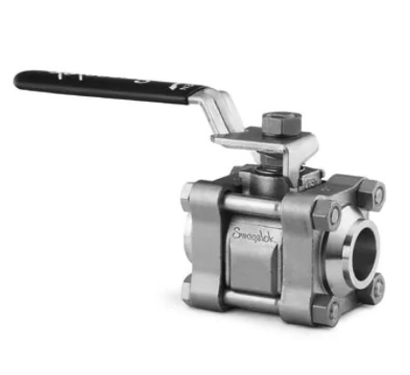 世伟洛克SS-67TSW24T三片式球阀