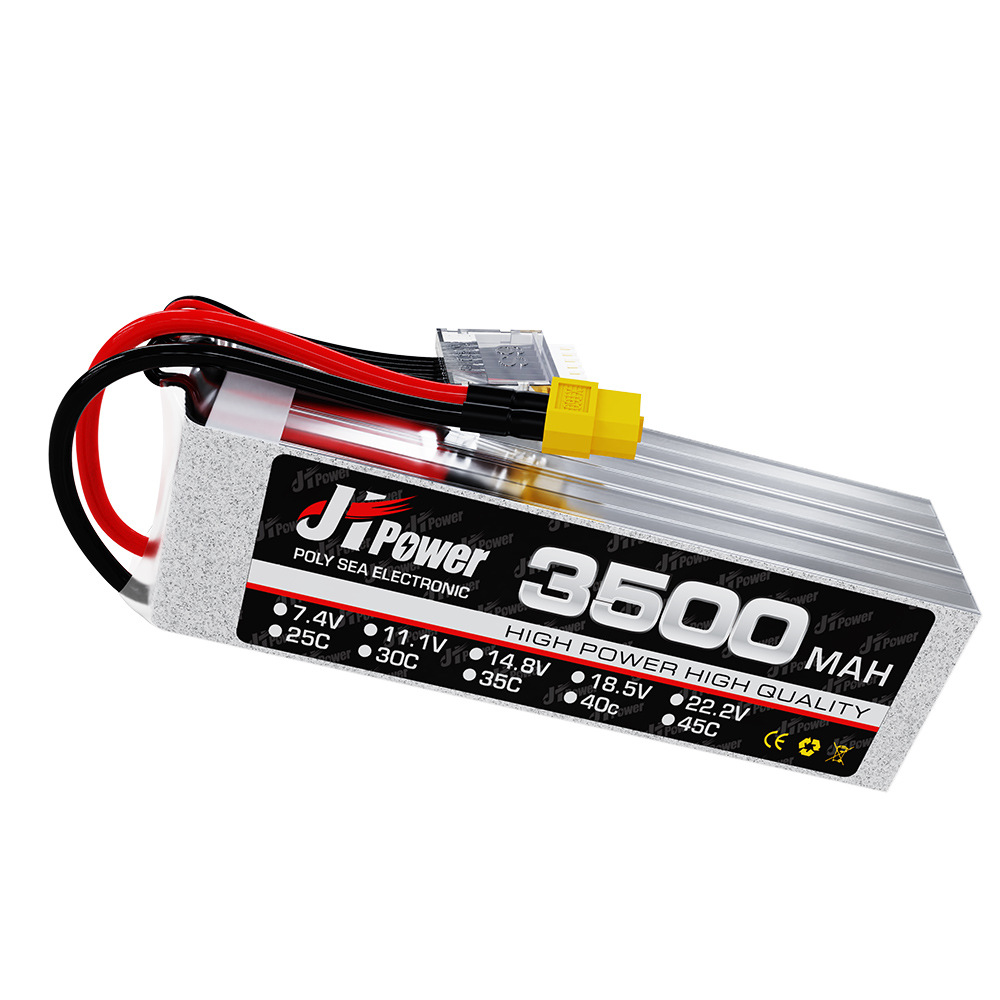 聚海3500mah11.1v3S航模锂电池35C遥控车RC模型玩具飞机无人机用